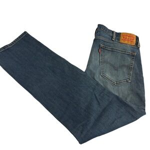 Levi's 541 Athletic Blue Jeans Mens 38 x 31 Stretch Extra Room in Seat Thighs